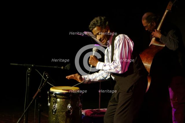 Frank Holder and Val Mannix, Hawth, Crawley, West Sussex, March 19, 2017. Artist: Brian O'Connor.