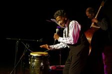 Frank Holder and Val Mannix, Hawth, Crawley, West Sussex, March 19, 2017. Artist: Brian O'Connor