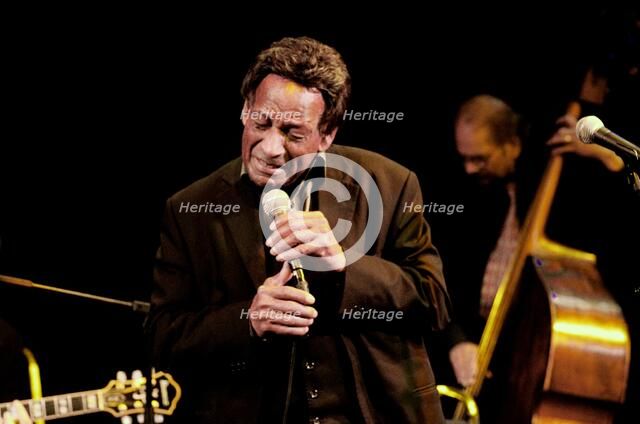 Frank Holder and Val Mannix, The Hawth Theatre, Crawley, West Sussex, 2012. Artist: Brian O'Connor