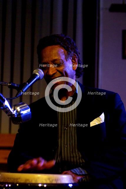 Frank Holder, Jazz Hastings, Hastings, East Sussex.  Artist: Brian O'Connor