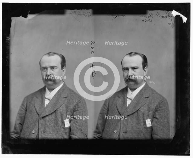 Frank Hunt Hurd of Ohio, 1865-1880. Creator: Unknown.