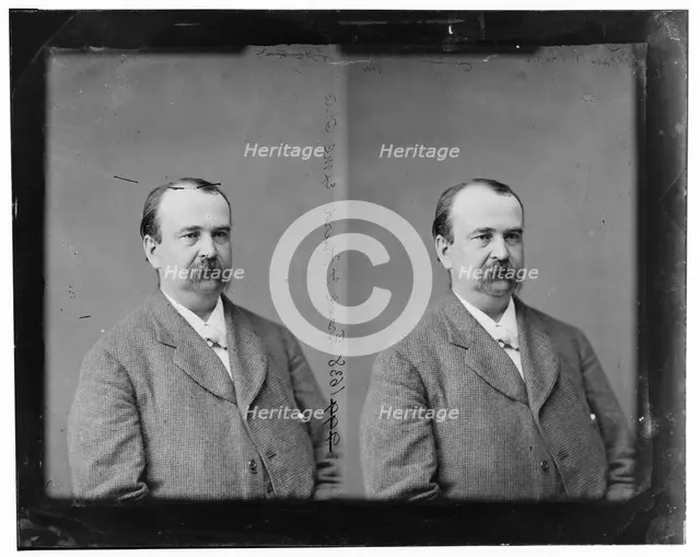 Frank Hunt Hurd of Ohio, 1865-1880. Creator: Unknown.