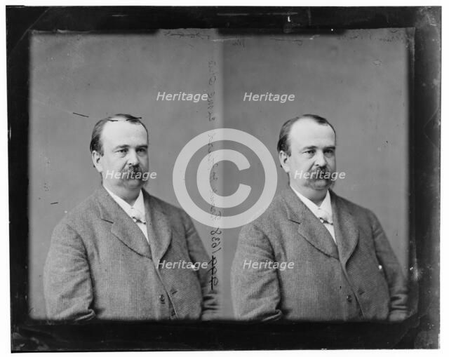 Frank Hunt Hurd of Ohio, 1865-1880. Creator: Unknown.