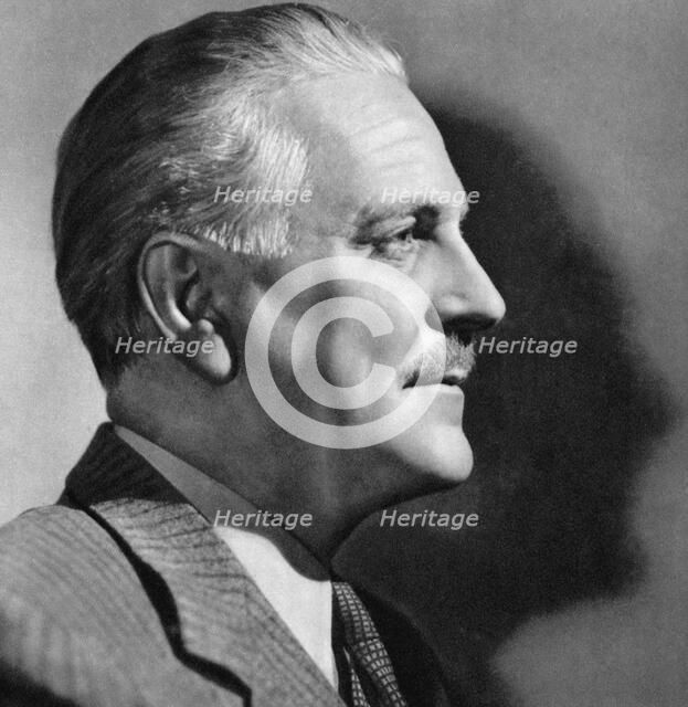 Frank Morgan, American film actor, 1934-1935. Artist: Unknown
