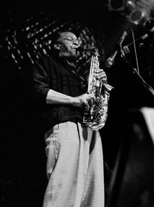 Frank Morgan, Subterranean Club, Labroke Grove, London, Oct 1990. Artist: Brian O'Connor