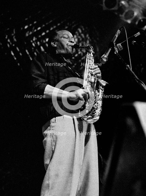 Frank Morgan, Subterranean Club, Labroke Grove, London, Oct 1990. Artist: Brian O'Connor.