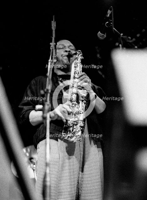 Frank Morgan, Subterranean Club, Labroke Grove, London, Oct 1990. Artist: Brian O'Connor.