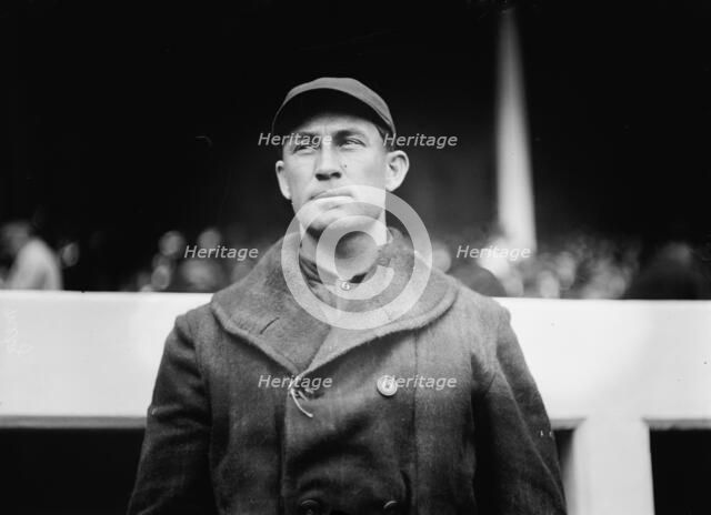 Frank Metz, first baseman, Boston NL (baseball), 1913. Creator: Bain News Service.