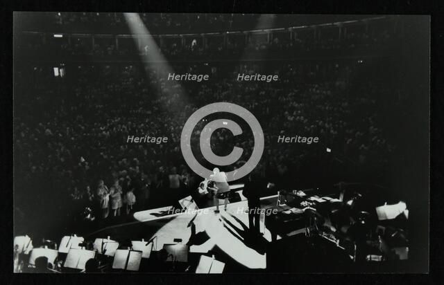 Frank Sinatra and Frank Sinatra Jr in concert at the Royal Albert Hall, London, 28 May 1992. Artist: Denis Williams