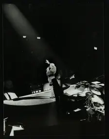 Frank Sinatra and Frank Sinatra Jr in concert at the Royal Albert Hall, London, 28 May 1992. Creator: Denis Williams