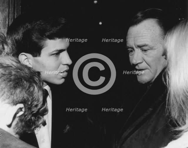 Frank Sinatra Jnr and John Mills, c1960. Creator: Brian Foskett.