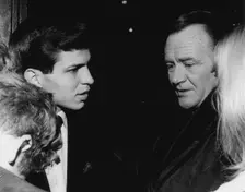 Frank Sinatra Jnr and John Mills, c1960. Creator: Brian Foskett