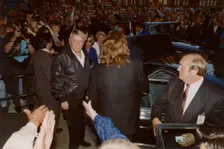 Frank Sinatra, Royal Albert Hall, London, 1989. Creator: Brian Foskett