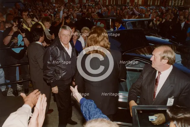 Frank Sinatra, Royal Albert Hall, London, 1989.   Creator: Brian Foskett.
