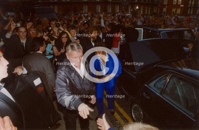 Frank Sinatra, Royal Albert Hall, London, 1989.   Creator: Brian Foskett.