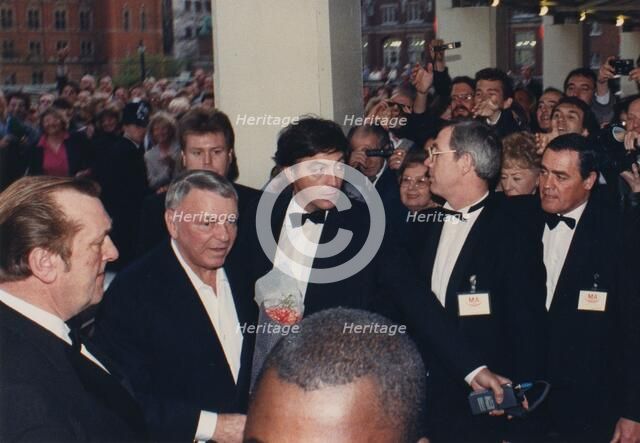 Frank Sinatra, Royal Albert Hall, London, 1989.   Creator: Brian Foskett.