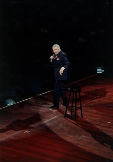 Frank Sinatra, Royal Albert Hall, London, 1989. Creator: Brian Foskett