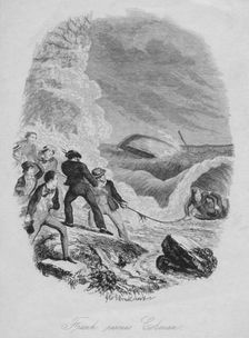 Frank rescues Colman c1850. Creator: George Cruikshank