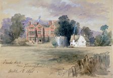 Frank's Hall near Farningham 1846. Artist: Sir John Gilbert