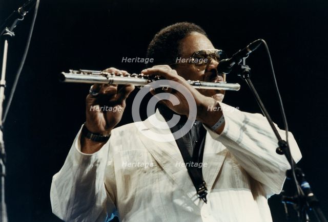 Frank Wess, 1990. Creator: Brian Foskett.