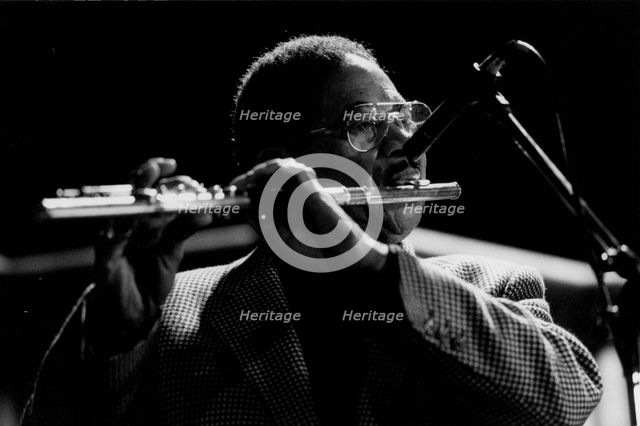 Frank Wess, Union Chapel, London, 1995. Creator: Brian Foskett.