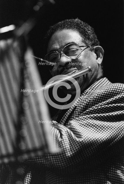 Frank Wess, Union Chapel, London, 1995. Creator: Brian Foskett.