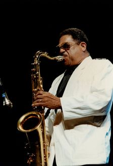 Frank Wess, possibly 1990s. Creator: Brian Foskett