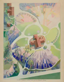 Frank Thompson Hilltop Estate, c. 1936. Creators: Gilbert Sackerman, George Stonehill