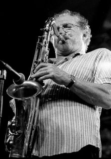 Frank Tiberi, Brecon Jazz Festival, Brecon, Wales, August, 2003. Artist: Brian O'Connor