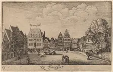 Frankfort, 1635. Creator: Wenceslaus Hollar