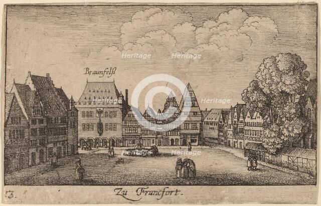 Frankfort, 1635. Creator: Wenceslaus Hollar.