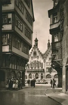 Frankfurt a. Main. View of the Roemer from the Old Market 1931. Artist: Kurt Hielscher