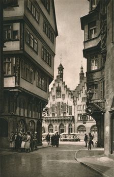 Frankfurt a. Main. View of the Roemer from the Old Market 1931. Artist: Kurt Hielscher