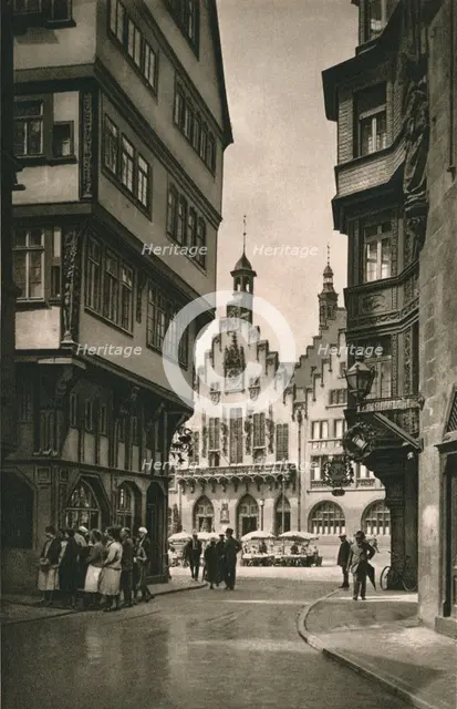 'Frankfurt a. Main. View of the Roemer from the Old Market', 1931. Artist: Kurt Hielscher.