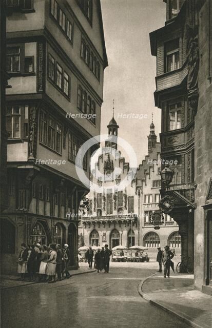 'Frankfurt a. Main. View of the Roemer from the Old Market', 1931. Artist: Kurt Hielscher.