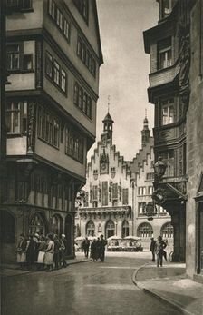 Frankfurt a. Main. View of the Roemer from the Old Market 1931. Artist: Kurt Hielscher