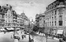 Frankfurt - Buildings and streets. Creator: Unknown