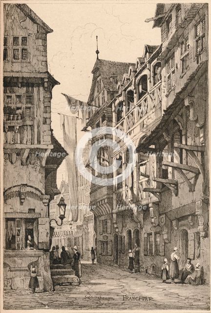 'Frankfurt', c1820 (1915). Artist: Samuel Prout.