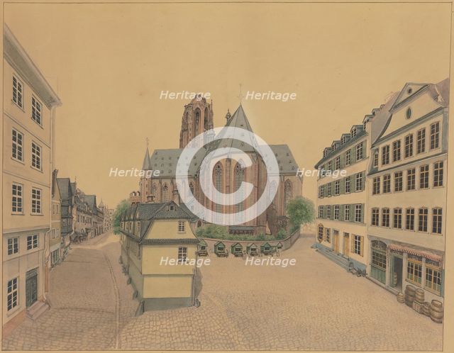 Frankfurt Cathedral. Creator: Johann Georg Reinheimer.