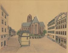 Frankfurt Cathedral. Creator: Johann Georg Reinheimer