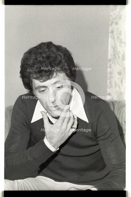 Frankie Valli, London, 1974.   Artist: Brian O'Connor.