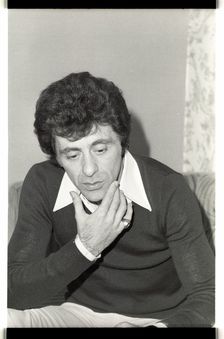 Frankie Valli, London, 1974. Artist: Brian O'Connor