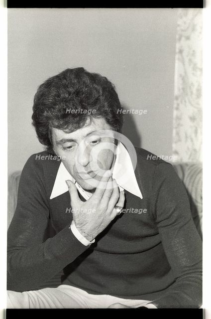 Frankie Valli, London, 1974.   Artist: Brian O'Connor.