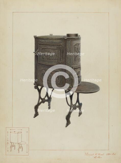 Franklin Baking Oven, c. 1937. Creator: Vincent P. Rosel.