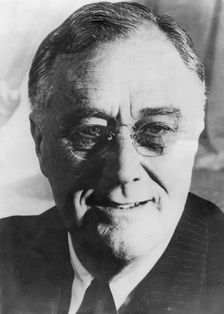 Franklin Delano Roosevelt (1882-1945), thirty-second president of the United States, c1940s. Creator: Unknown