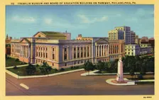 Franklin Institute and Board of Education Building, Philadelphia, Pennsylvania, USA, 1933