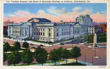 Franklin Institute and Board of Education Building, Philadelphia, Pennsylvania, USA, 1937