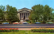 Franklin Institute and Planetarium, Philadelphia, Pennsylvania, USA, 1955
