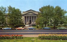 Franklin Institute and Planetarium, Philadelphia, Pennsylvania, USA, 1955