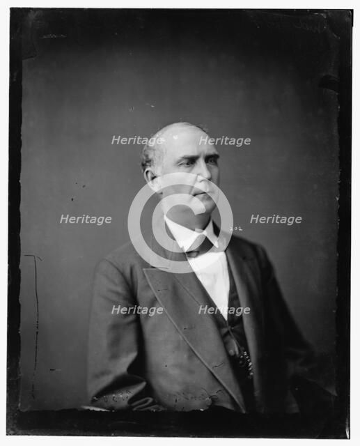 Franklin Landers of Indiana, between 1865 and 1880. Creator: Unknown.